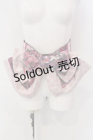 画像: Qutie Frash / リボン帯コルセット  限定ピンク O-25-04-05-030-QU-TO-YM-OS