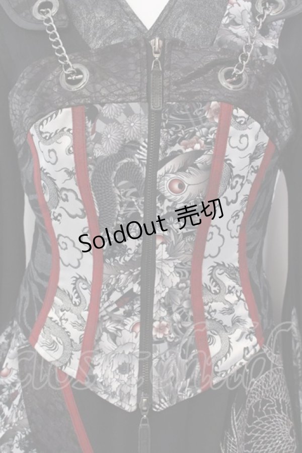 画像2: Qutie Frash / 2020 プレミアム"銀龍"-GINRYU-フルセット  ブラック×シルバー O-25-04-05-034-QU-OP-OW-OS (2)