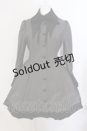 画像: ATELIER BOZ / 長袖キャロルワンピース  グレー×ブラック ルナサージ O-25-04-05-045-EL-OP-IG-OS