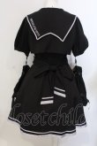 画像4: Amavel / CYBER CATS セーラーワンピース F クロ×パープル O-25-04-05-048-CA-OP-OW-OS (4)