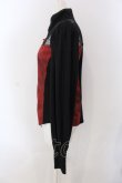 画像3: Qutie Frash / アメQ・アルマジ店限定チャイナブラウス  レッド×ブラック O-25-04-05-005-QU-BL-OW-OS (3)