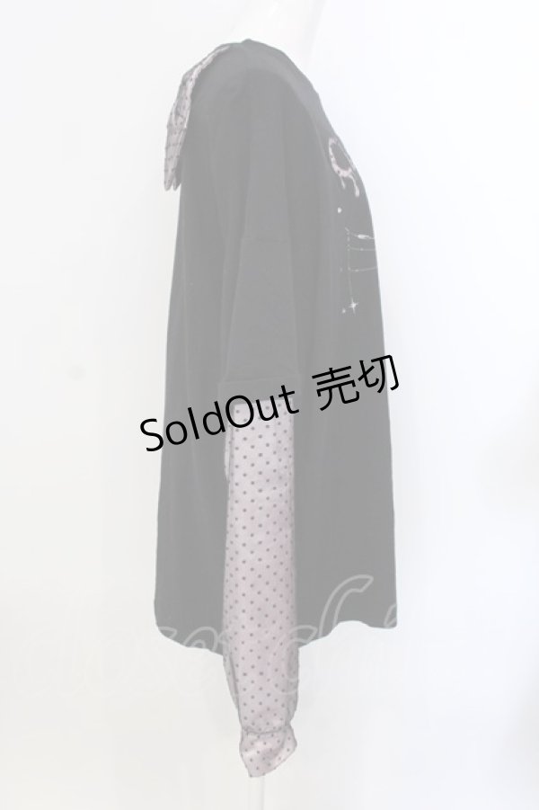 画像3: Ank Rouge / ドットチュールドッキングロンTe  ピンク×クロ O-25-04-05-060-CA-TO-IG-OS (3)
