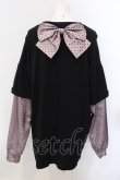 画像4: Ank Rouge / ドットチュールドッキングロンTe  ピンク×クロ O-25-04-05-060-CA-TO-IG-OS (4)