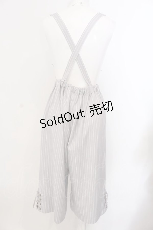 画像3: axes femme / サス付ワイドパンツ M ライトグレー O-25-04-05-075-AX-PA-IG-OS (3)