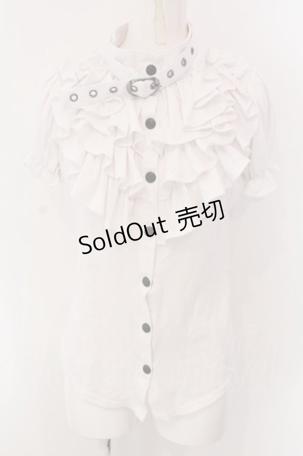 画像1: Qutie Frash / アメQ,アルマジ店限定パフブラウス  ホワイト O-25-04-05-013-QU-BL-OW-OS (1)