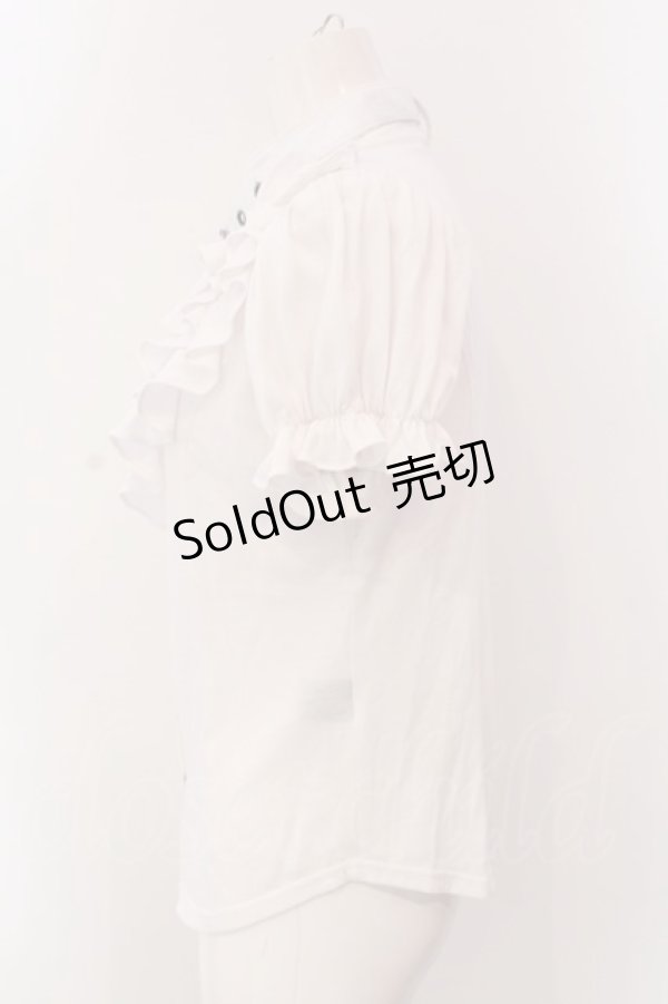 画像3: Qutie Frash / アメQ,アルマジ店限定パフブラウス  ホワイト O-25-04-05-013-QU-BL-OW-OS (3)