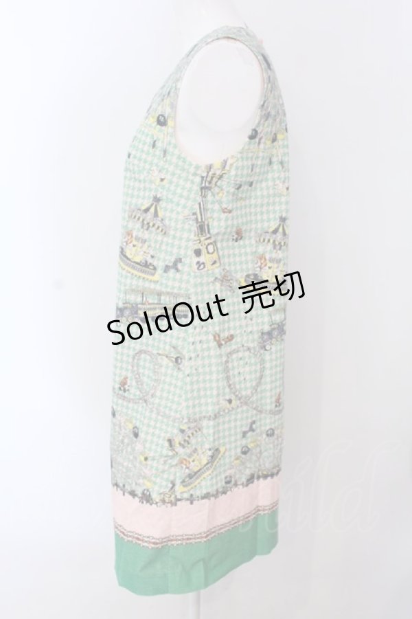 画像2: Franche Lippee / おおさわぎジャンスカ M グリーン O-25-04-07-062-LO-OP-OW-OS (2)