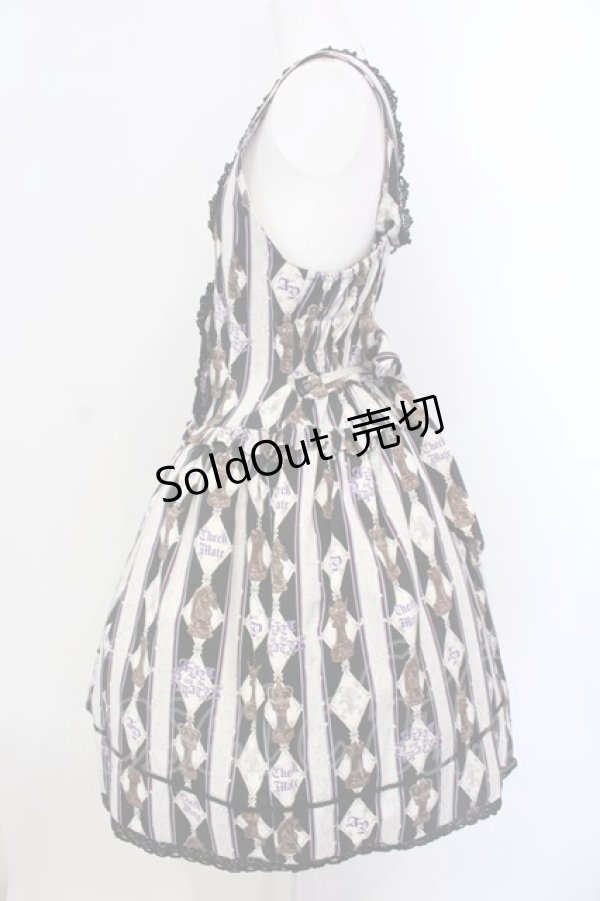 画像3: ALICE and the PIRATES / Misty Night Royal gameジャンパースカートI  クロ O-25-04-07-008-PA-OP-IG-OS (3)