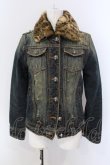 画像1: GLAD NEWS / VINTAGE SKULL BOTTON デニムトラッカージャケット Gジャン 03 インディゴ O-25-04-07-010-GL-JA-YM-C056 (1)