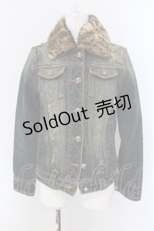 画像: GLAD NEWS / VINTAGE SKULL BOTTON デニムトラッカージャケット Gジャン 03 インディゴ O-25-04-07-010-GL-JA-YM-ZT-C056