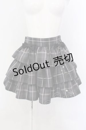 画像: Jamieエーエヌケー / ティアード安全ピン スカパン M クロ O-25-04-07-002-CA-PA-OW-OS