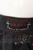 画像2: REACH / はしごリボンランダムスカート  ブラック×レッド O-25-04-07-018-PU-SK-IG-OS (2)
