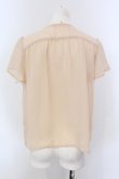 画像3: Fi.n.t / 刺繍タイ使いシフォンブラウス F ベージュ O-25-04-07-024-CA-BL-OW-OS (3)