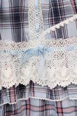 画像3: Angelic Pretty / Heart胸あて付スカート(タータン)  サックス O-25-04-08-031-AP-OP-IG-OS (3)