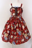 画像1: Angelic Pretty / 夢見るプレゼントジャンパースカート  アカ O-25-04-08-032-AP-OP-IG-OS (1)