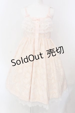 画像: Angelic Pretty / Silky Fleurジャンパースカート  ピンク O-25-04-08-033-AP-OP-IG-OS