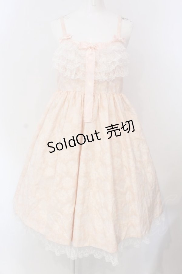 画像1: Angelic Pretty / Silky Fleurジャンパースカート  ピンク O-25-04-08-033-AP-OP-IG-OS (1)