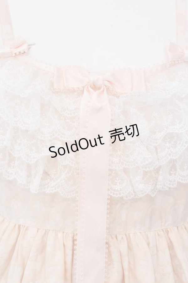 画像2: Angelic Pretty / Silky Fleurジャンパースカート  ピンク O-25-04-08-033-AP-OP-IG-OS (2)