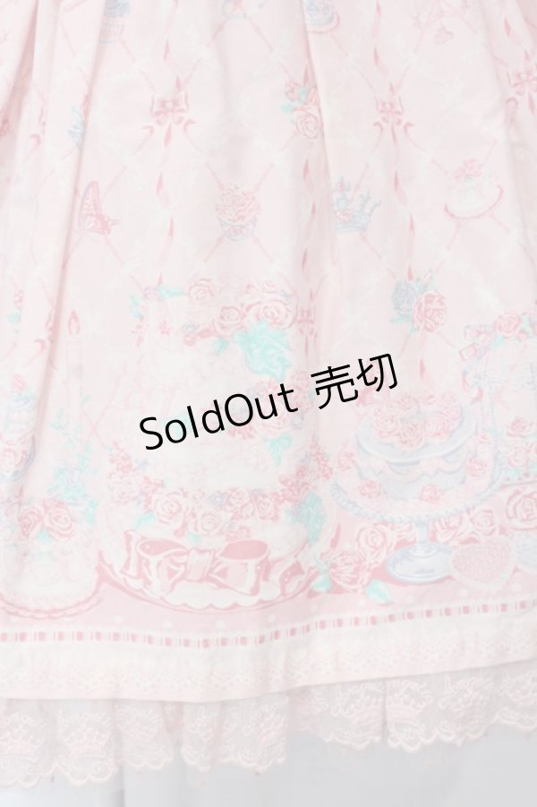 画像3: Angelic Pretty / メモリアルケーキ胸フリルジャンパースカート  ピンク O-25-04-08-034-AP-OP-IG-OS (3)