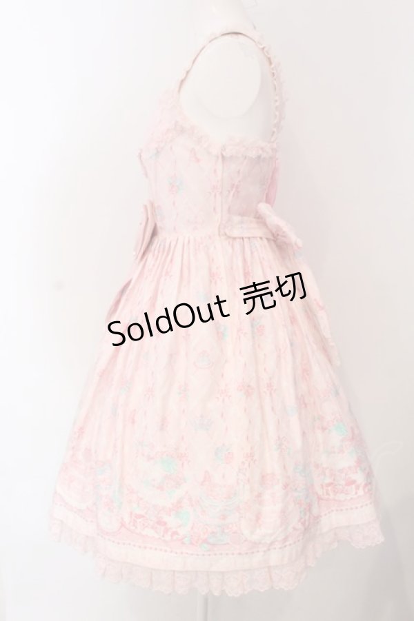 画像4: Angelic Pretty / メモリアルケーキ胸フリルジャンパースカート  ピンク O-25-04-08-034-AP-OP-IG-OS (4)