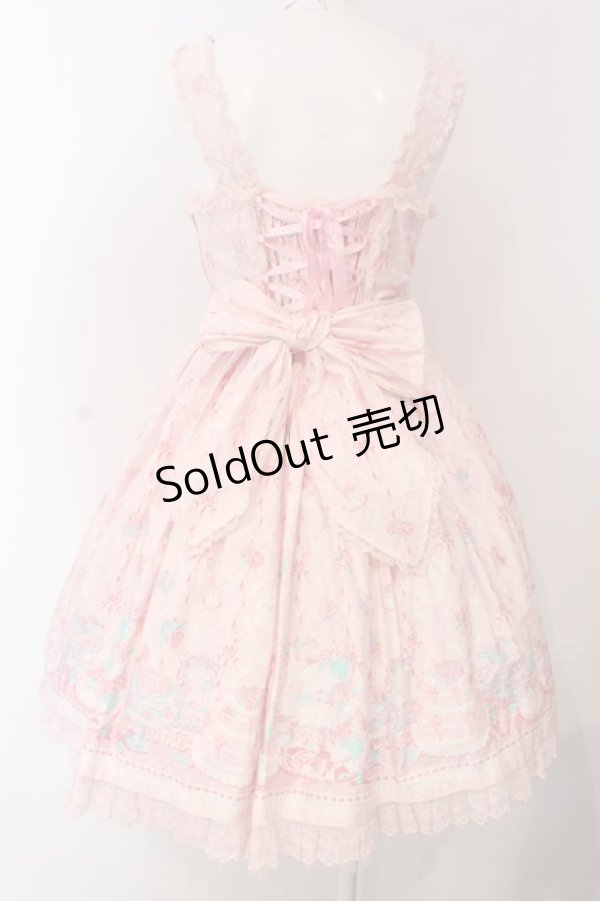 画像5: Angelic Pretty / メモリアルケーキ胸フリルジャンパースカート  ピンク O-25-04-08-034-AP-OP-IG-OS (5)