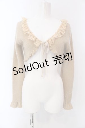 画像: LIZ LISA / ラッセルレースボレロ  オレンジ系 O-25-04-08-043-LO-TO-IG-OS