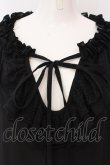 画像2: CHOICE / ドットティアード切り替えワンピース  ブラック×ホワイト O-25-04-08-045-PU-OP-IG-OS (2)