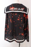 画像3: ACDC RAG / ブラッドセーラートップス  ブラック×レッド O-25-04-08-049-PU-TO-IG-OS (3)