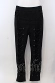 画像1: SEX POT ReVeNGe /ACK LACE UP STRETCH スキニーパンツ L ブラック O-25-04-08-052-SP-PA-IG-OS (1)