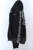 画像2: KRY CLOTHING / 「明日が来ませんように」BIGスウェットトップス  ブラック O-25-04-08-060-EL-TO-IG-OS (2)