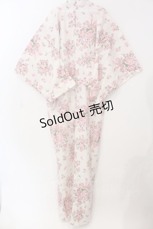 画像2: Maison de FLEUR / FLEURリボン浴衣   O-25-04-08-029-LO-OP-OW-OS (2)