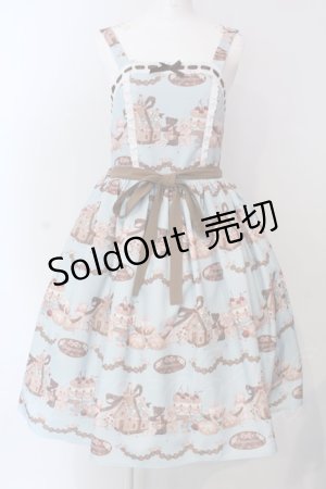 画像: axes femme kawaii / お菓子の家柄ジャンスカ M ミント O-25-04-08-030-AX-OP-YM-OS