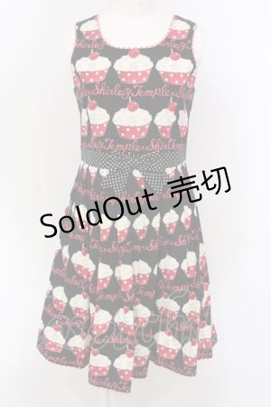 画像: Shirley Temple / カップケーキジャンパースカート 160cm クロ O-25-04-10-027-ET-OP-IG-OS