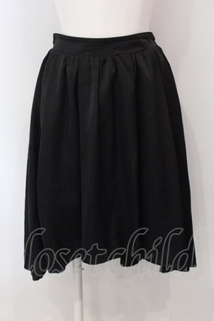 画像: Ank Rouge / フィッシュテールスカート  クロ O-25-04-10-035-CA-SK-IG-OS