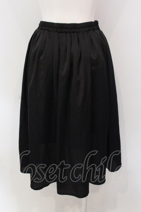 画像3: Ank Rouge / フィッシュテールスカート  クロ O-25-04-10-035-CA-SK-IG-OS (3)