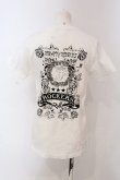 画像3: ROMANTIC NEUROSIS / ボーンネックレスpt Tシャツ  ホワイト O-25-04-10-040-PU-TS-IG-ZI (3)