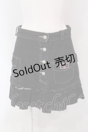 画像: ROMANTIC NEUROSIS / デニムスカート  インディゴ O-25-04-10-041-PU-SK-IG-OS