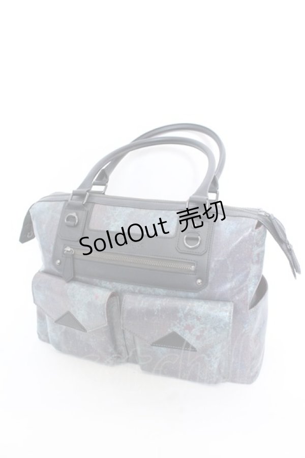 画像1: artherapie / ATサイバー ダブルポケットボストンバッグ  グリーン O-25-04-10-1003-GO-BG-OW-ZT-K019 (1)