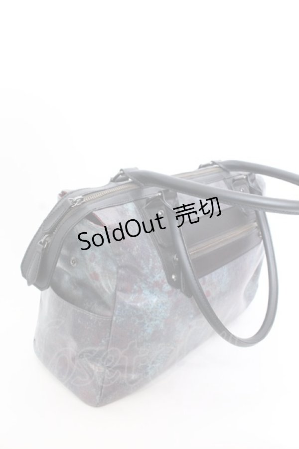 画像2: artherapie / ATサイバー ダブルポケットボストンバッグ  グリーン O-25-04-10-1003-GO-BG-OW-ZT-K019 (2)