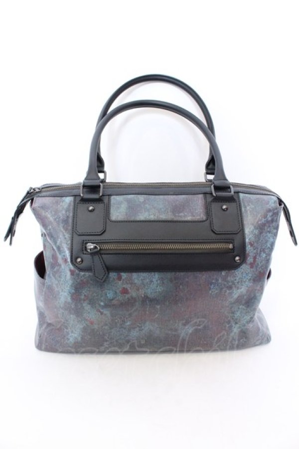 画像5: artherapie / ATサイバー ダブルポケットボストンバッグ  グリーン O-25-04-10-1003-GO-BG-OW-ZT-K019 (5)