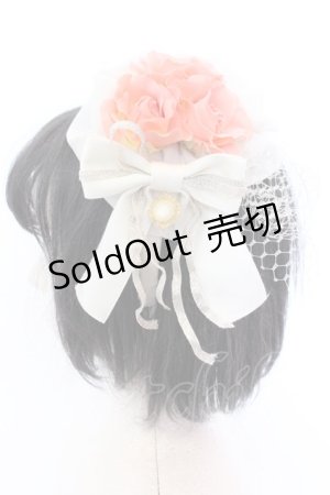 画像: metamorphose / 円形チュールフリル付カチューシャ  キナリ O-25-04-10-1006-ME-AC-OW-ZT-K019