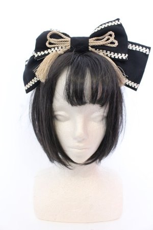 画像: CEL / -Kaiseki-リボンカチューシャ  クロ O-25-04-10-1009-LO-AC-OW-ZT-K019