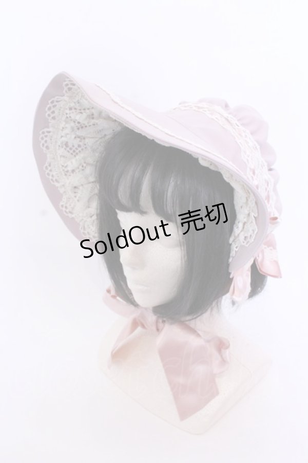 Innocent world ボンネット帽子ピンク　未使用タグ付き Innocent world ボンネット帽子ピンク 未使用タグ付き Innocent