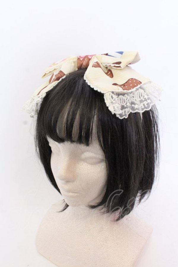 画像1: Angelic Pretty / 夢見るプレゼントカチューシャ  アイボリー O-25-04-10-1018-AP-AC-IG-ZT-K019 (1)