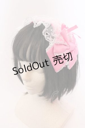 画像: Angelic Pretty / Heartカチューシャ(無地)（2022年）  濃ピンク O-25-04-10-1019-AP-AC-OW-OS