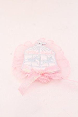 画像: Nile Perch / ワッペン バレッタ&ブローチ   ピンク O-25-04-10-1031-LO-AC-IG-ZT-K019