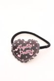 画像1: Angelic Pretty / ドットラブハートヘアポニー  クロ O-25-04-10-1036-AP-AC-IG-ZT-K019 (1)