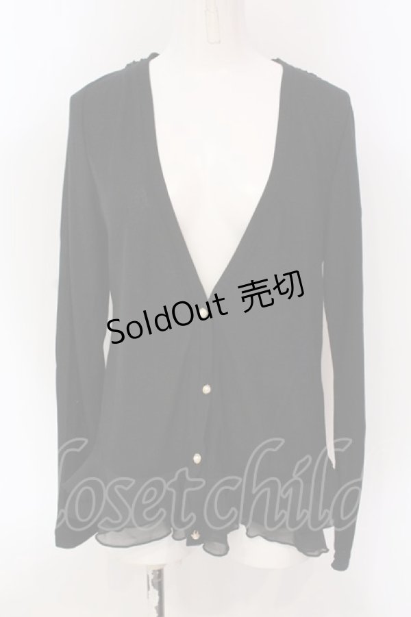 画像1: axes femme / BACKレース切替CD  クロ O-25-04-10-057-AX-TO-IG-OS (1)
