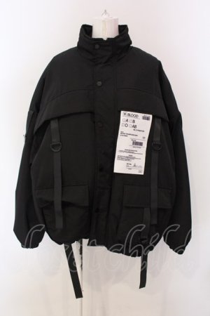 画像: CuLLt  / ”AA”ブルゾンジャケット  ブラック O-25-04-10-059-PU-CO-OW-ZT-C031