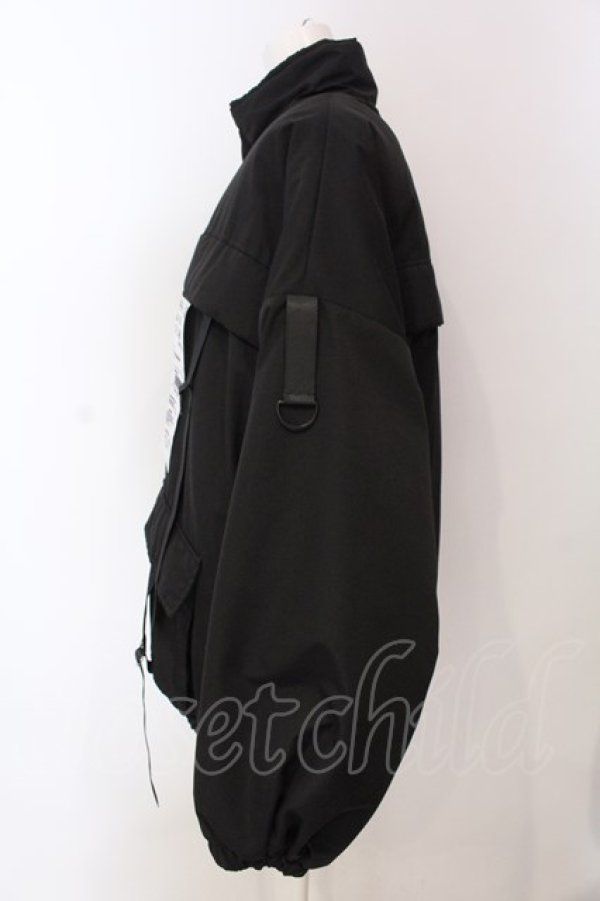 画像3: CuLLt  / ”AA”ブルゾンジャケット  ブラック O-25-04-10-059-PU-CO-OW-ZT-C031 (3)